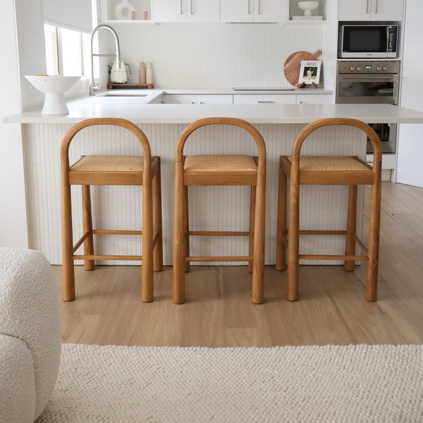Tulum Teak Bar Stool