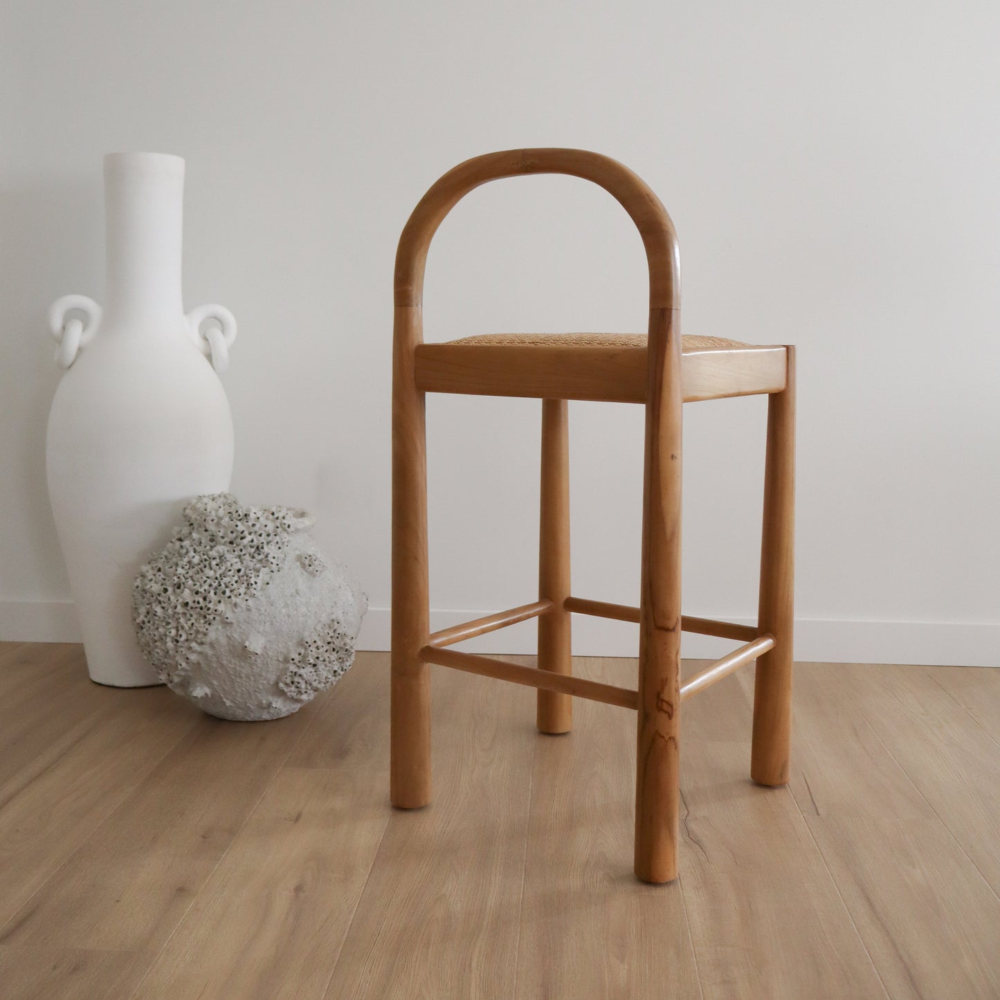 Tulum Teak Bar Stool
