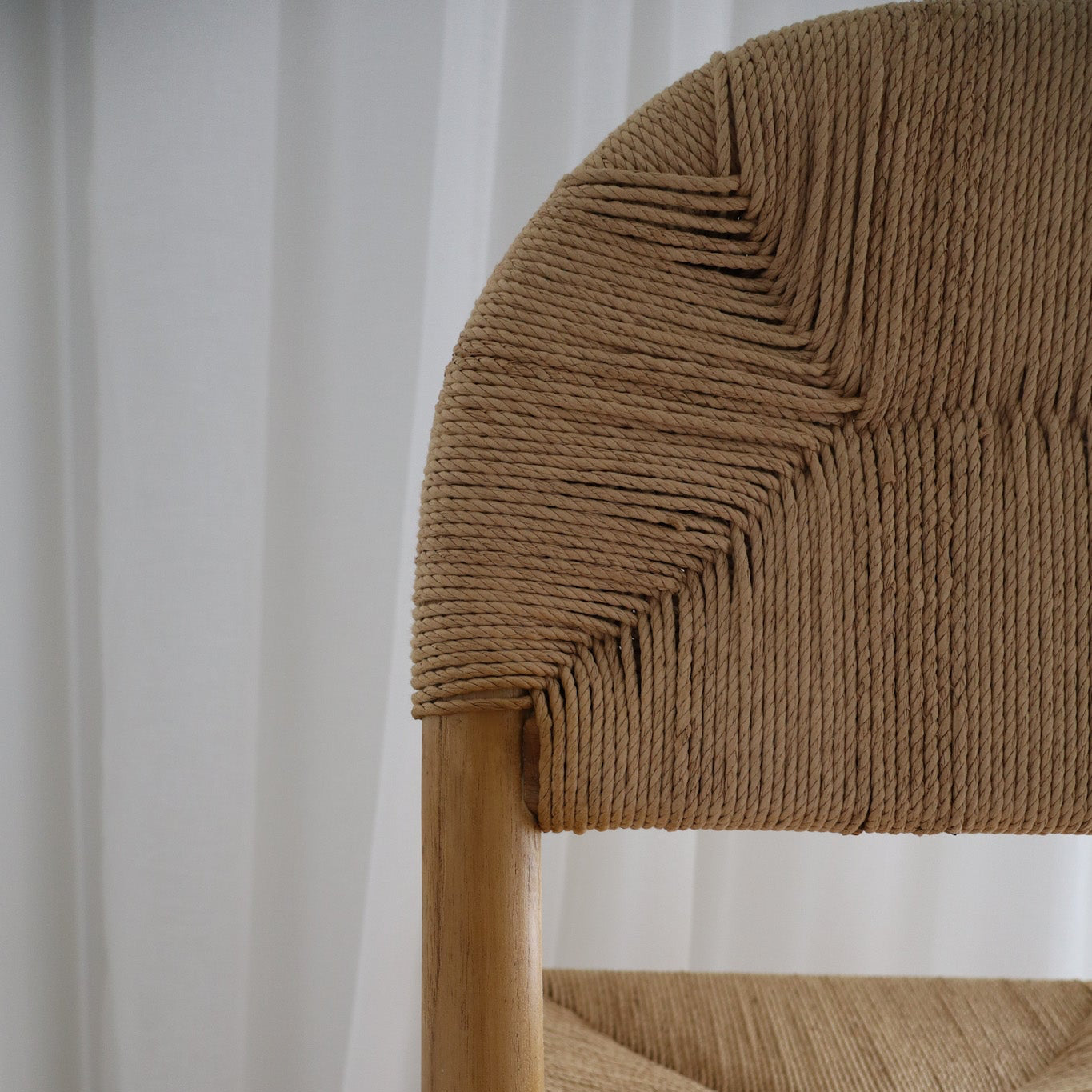 Dune Teak Bar Stool