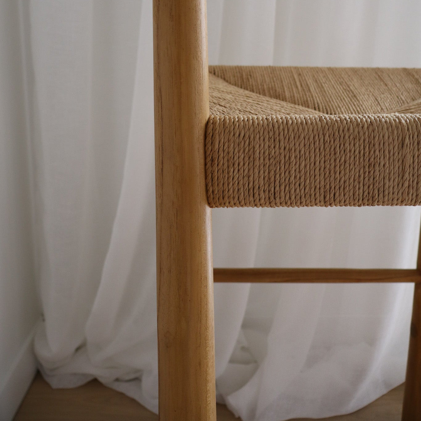 Dune Teak Bar Stool