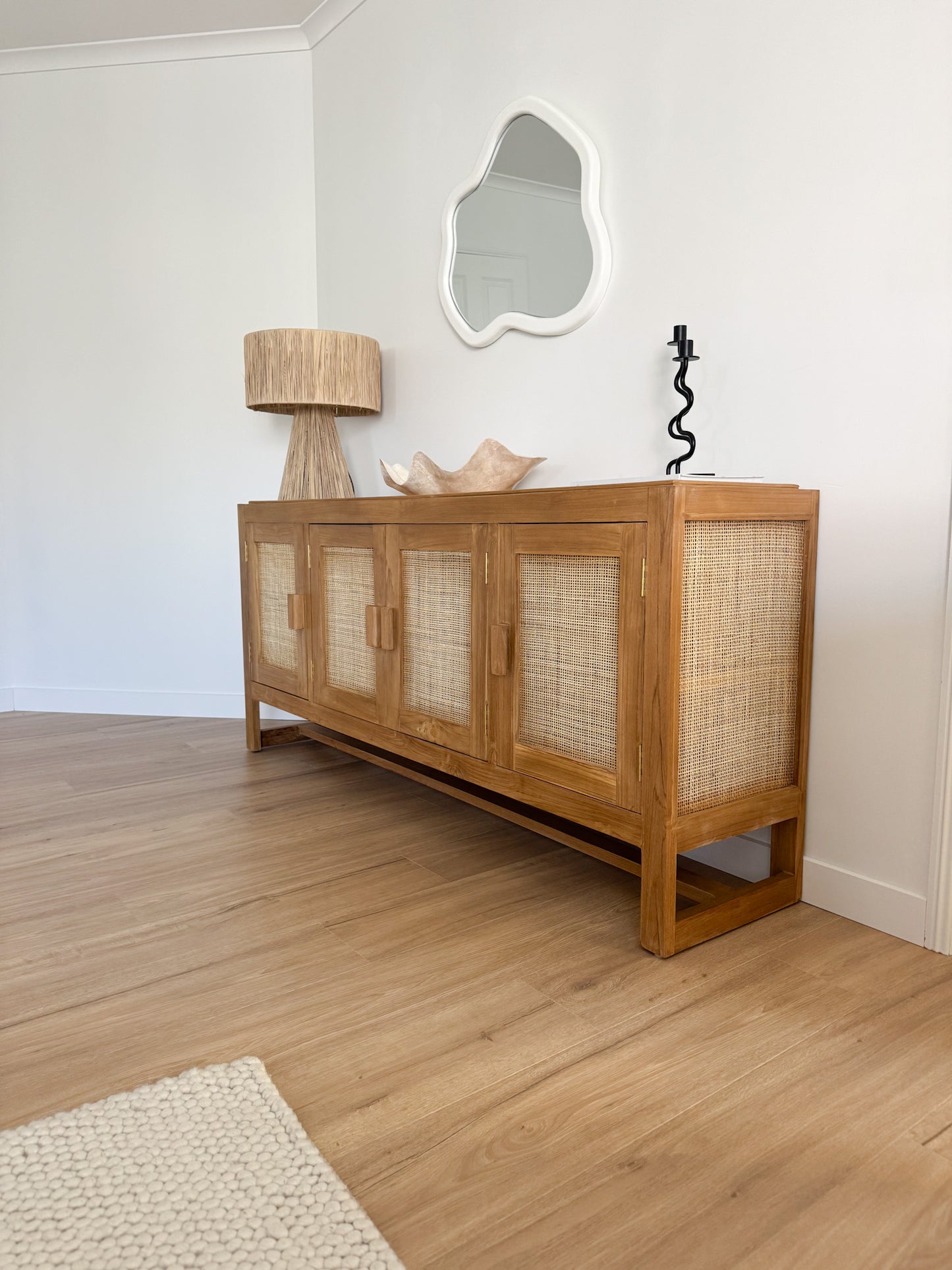 Nora 4 Door Teak Buffet