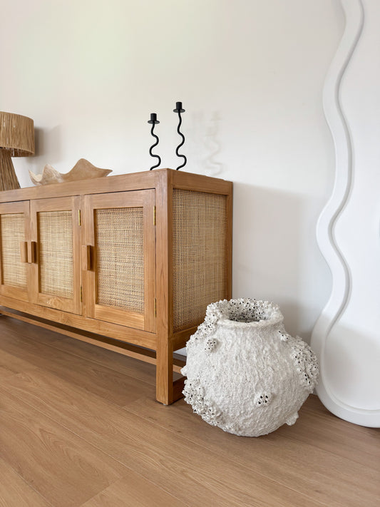 Nora 4 Door Teak Buffet