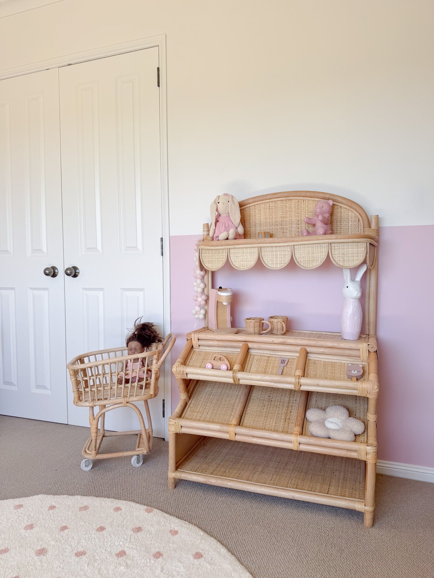 Rattan Market Stand PRE ORDER OCTOBER