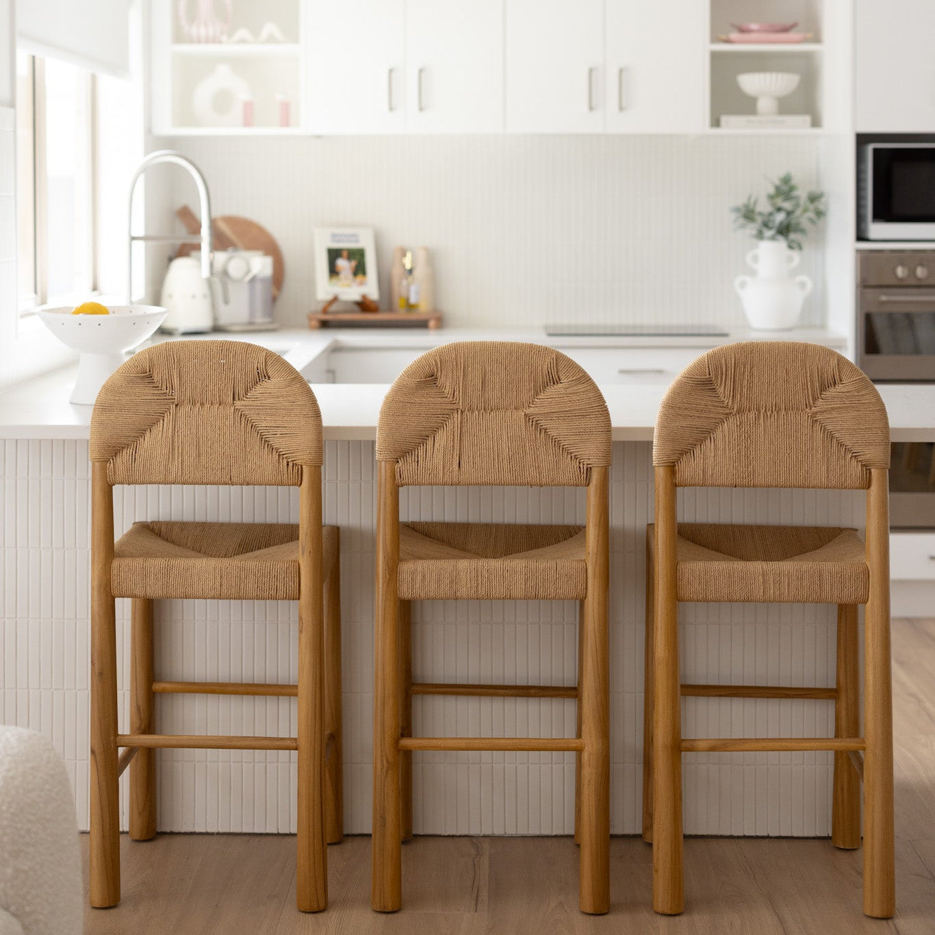 Dune Teak Bar Stool
