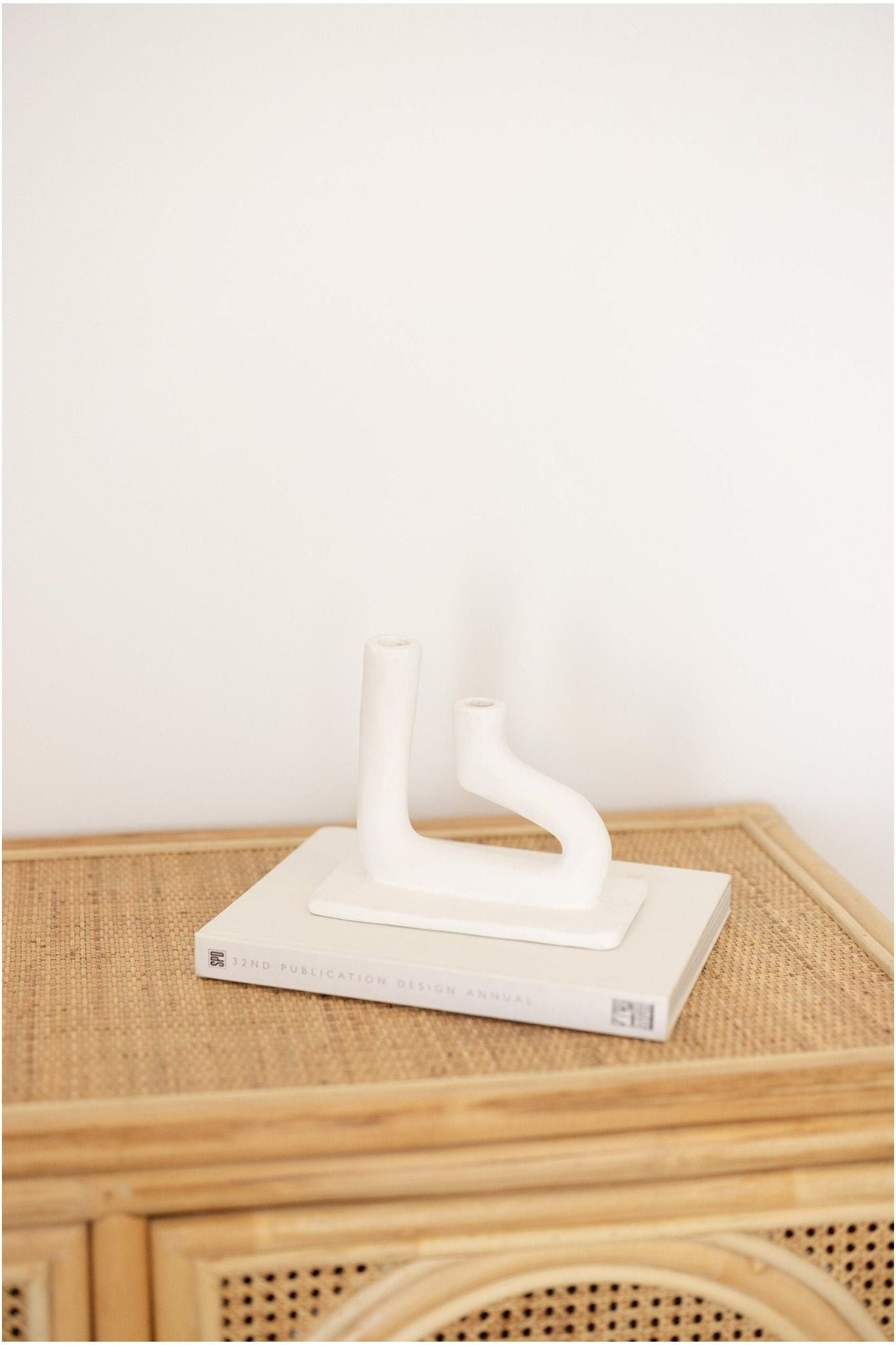 white ceramic vessel