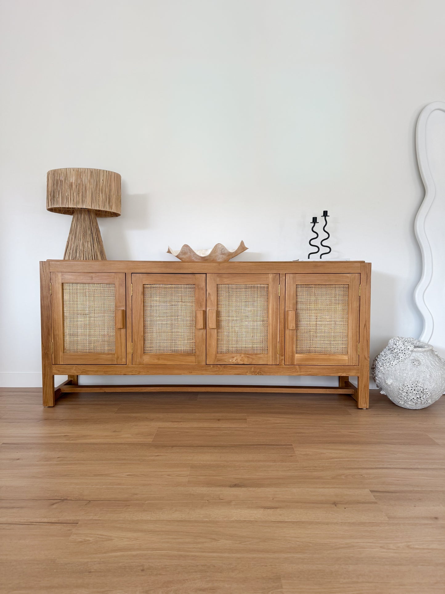 Nora 4 Door Teak Buffet