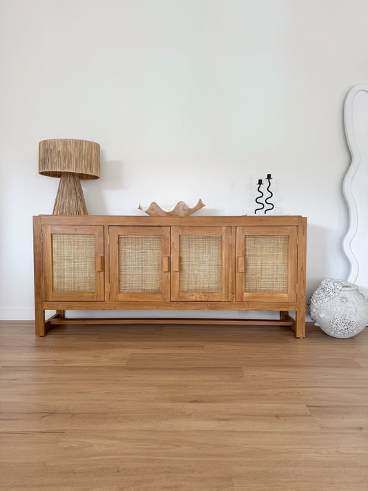 Nora 4 Door Teak Buffet