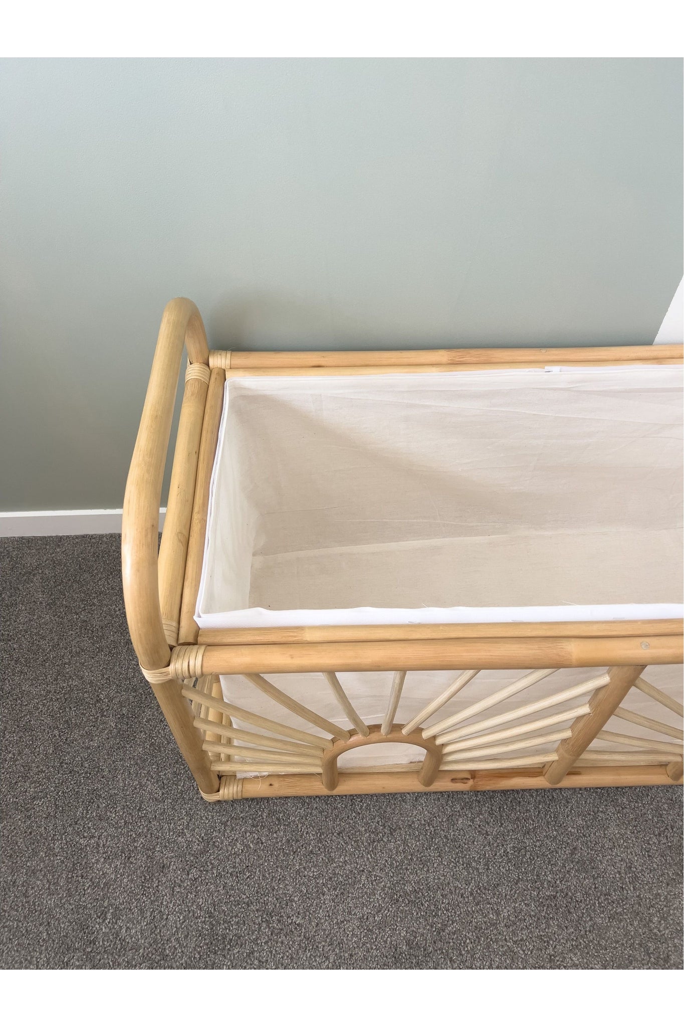 Sunrise Rattan toy chest