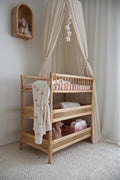Two in one Rattan Change table
