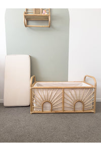 Sunrise Rattan toy chest
