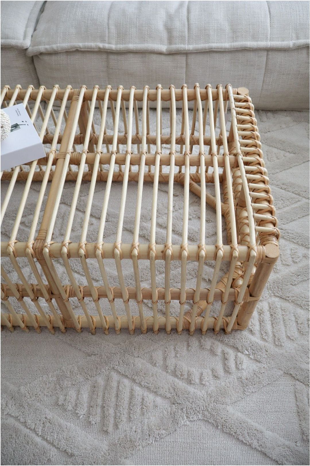 Rectangle Rattan Coffee Table – Inkah Limited