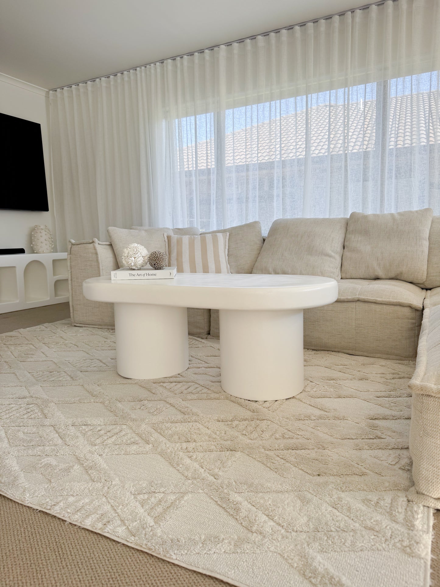 Mykonos Oval Coffee Table