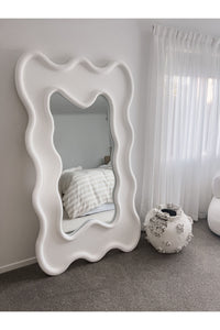 white mirror