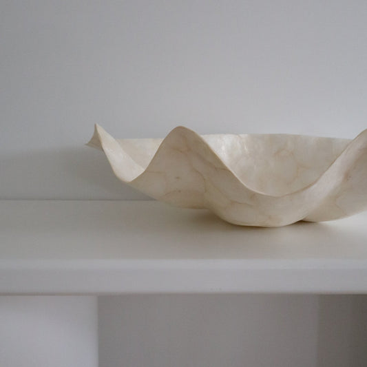 Pearl Clam Shell Small Seconds