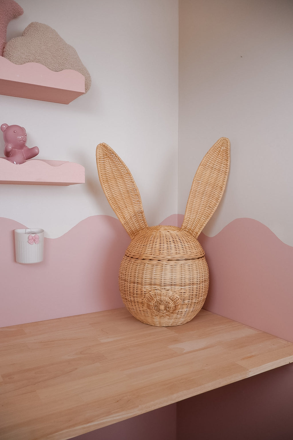Rattan Bunny Basket