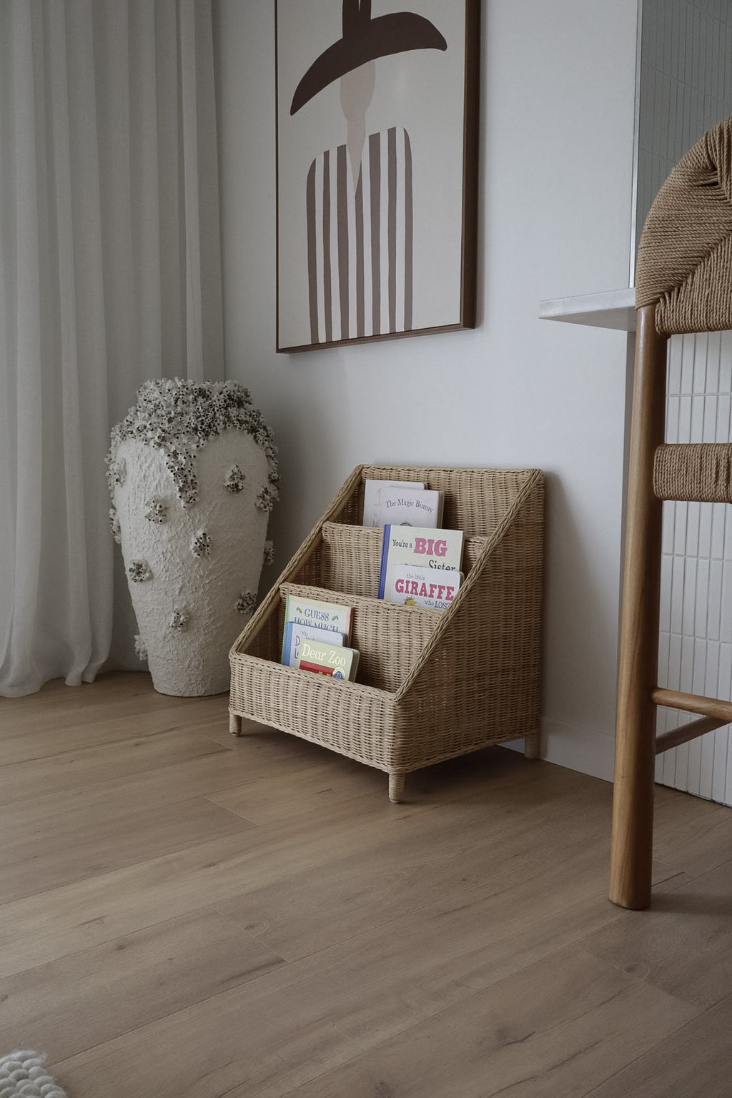 Rattan Bookstand