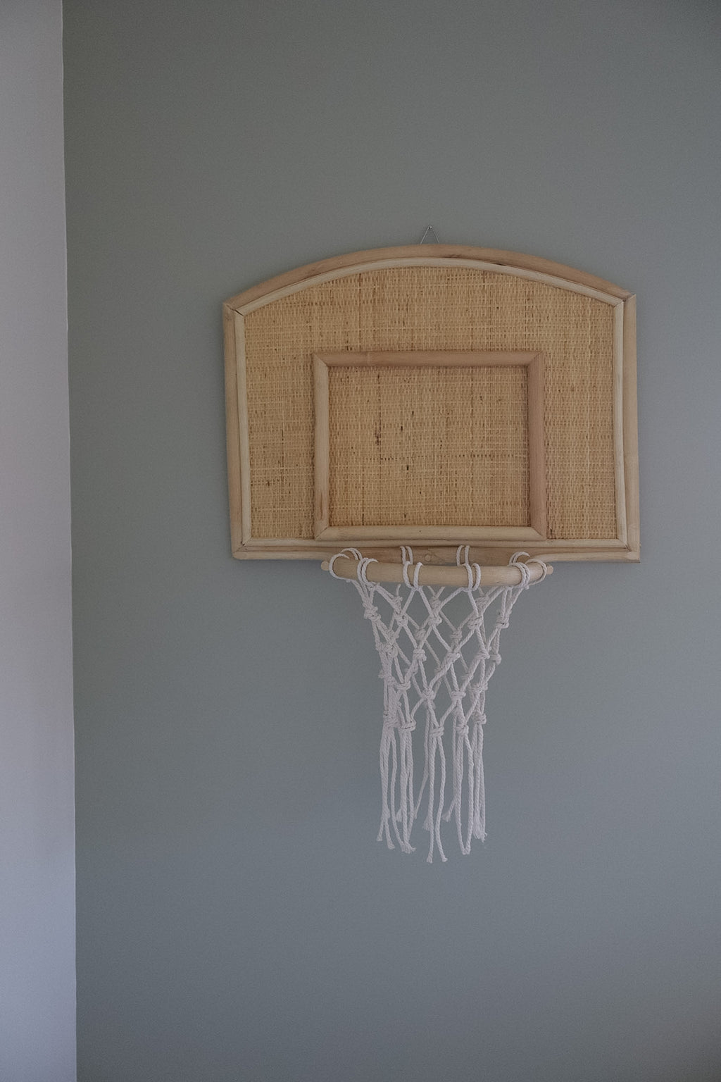Rattan Basketball Hoop