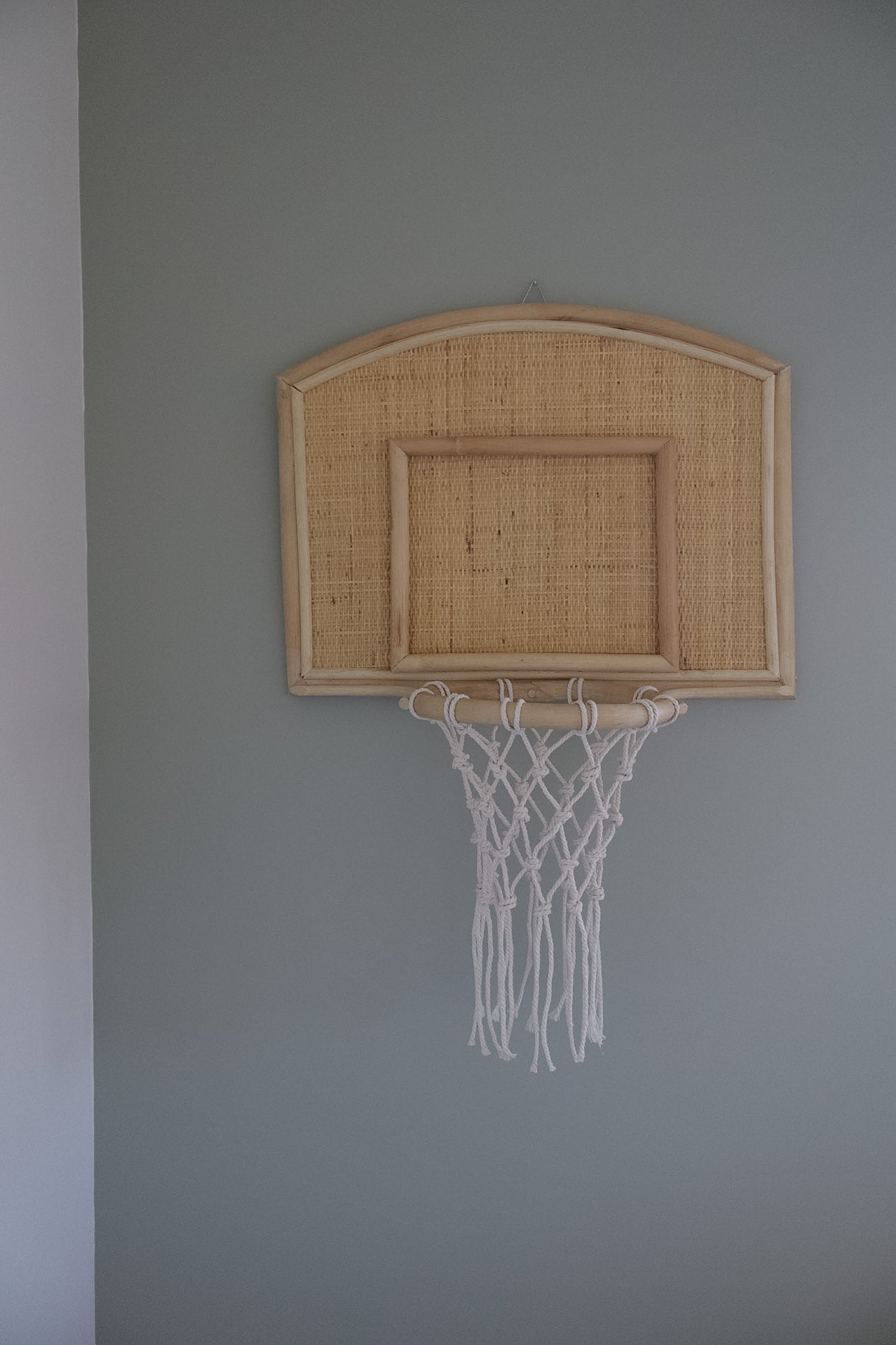 Rattan Basketball Hoop