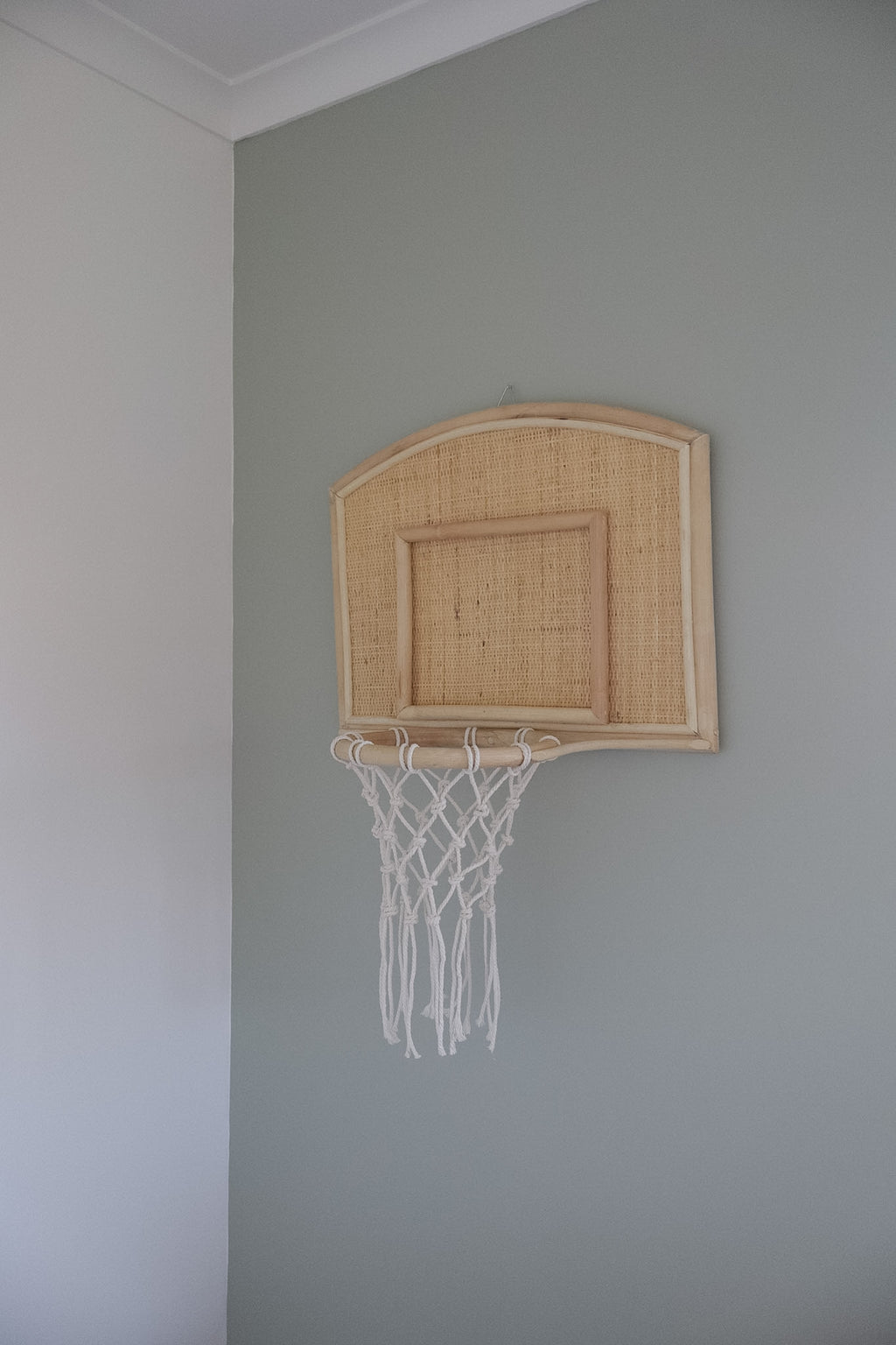 Rattan Basketball Hoop