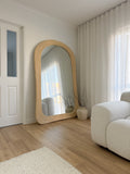 Sol Rattan Full Length Mirror