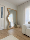 Cove Rattan Full Length Mirror