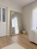 Tide Rattan Full Length Mirror