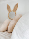 Rattan Bunny Mirror