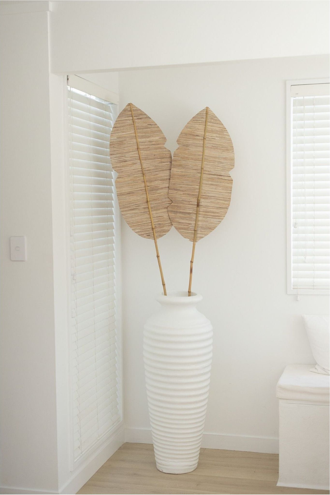 faux decorative leaf stem