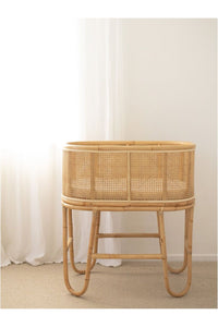 rattan bassinet inkah