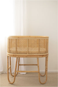 rattan bassinet inkah