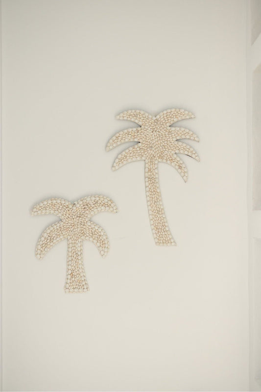 shell palm wall decor inkah