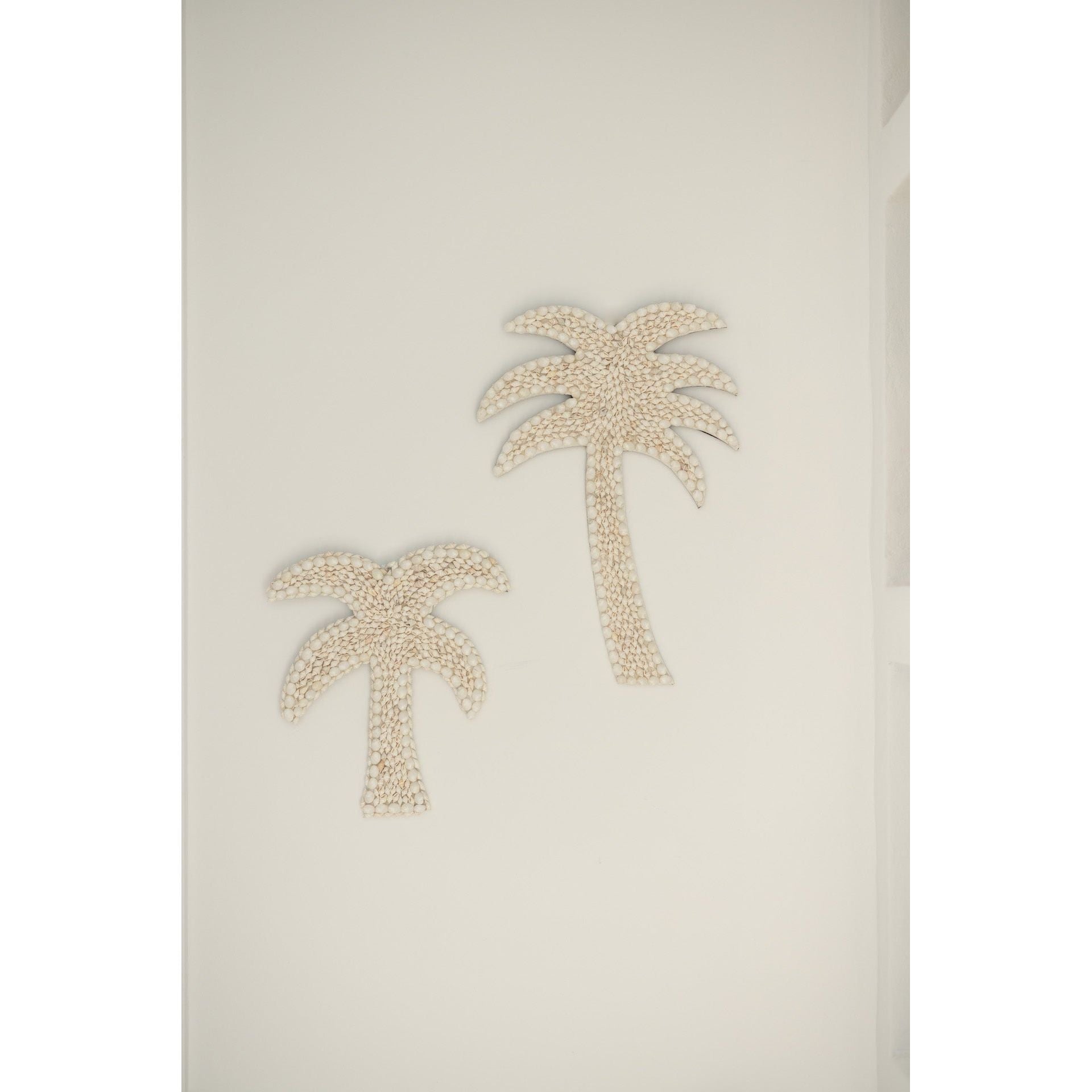 shell palm wall decor inkah