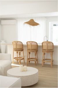 rattan bar stools