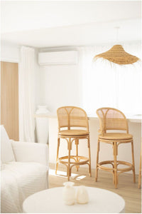 rattan bar stools