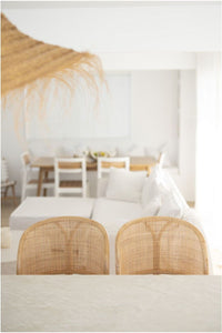 Rattan bar stool