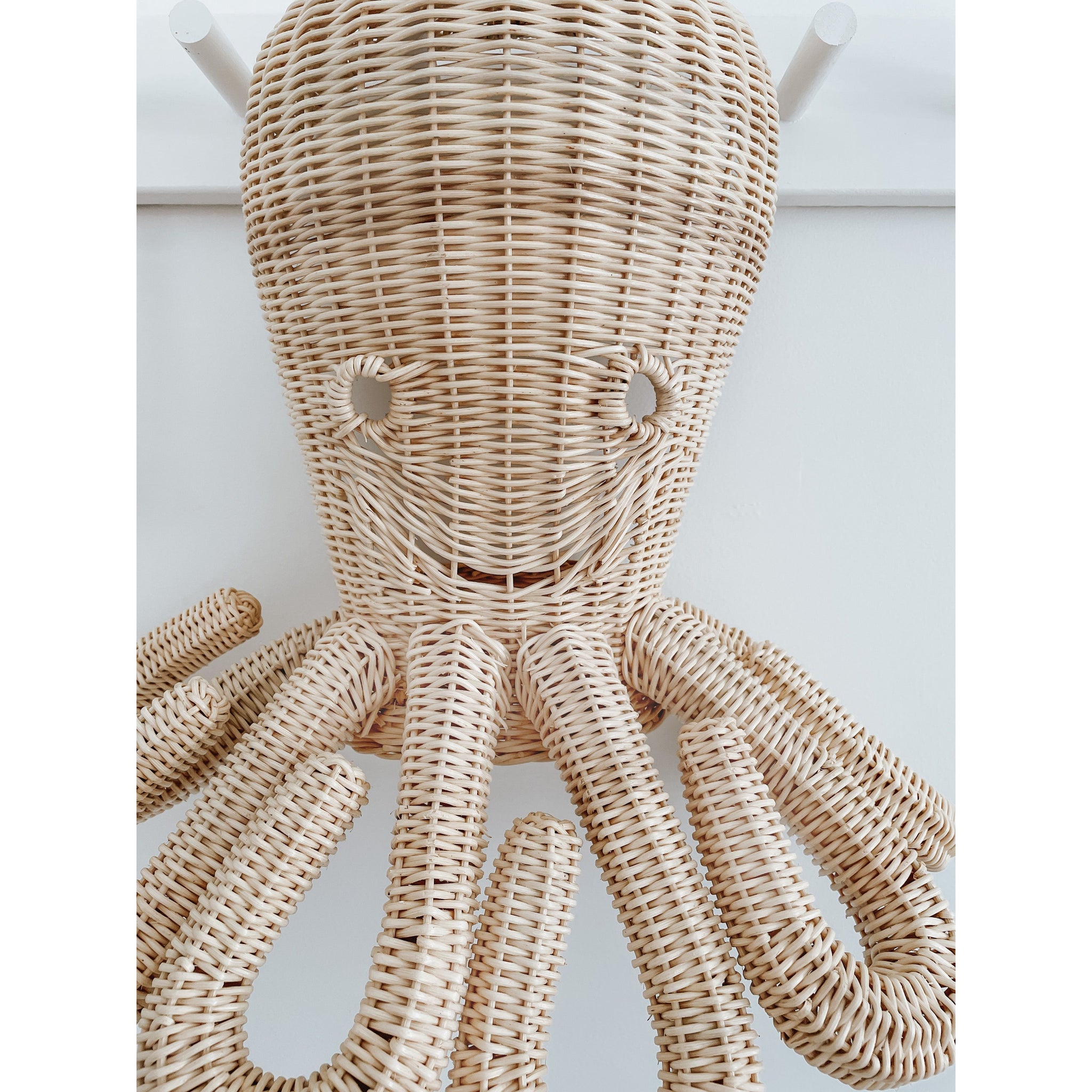 inkah rattan octopus wall hanging