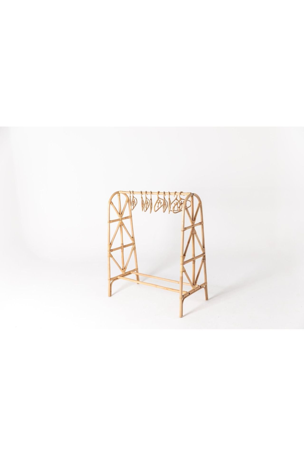 rattan clothes rack inkah