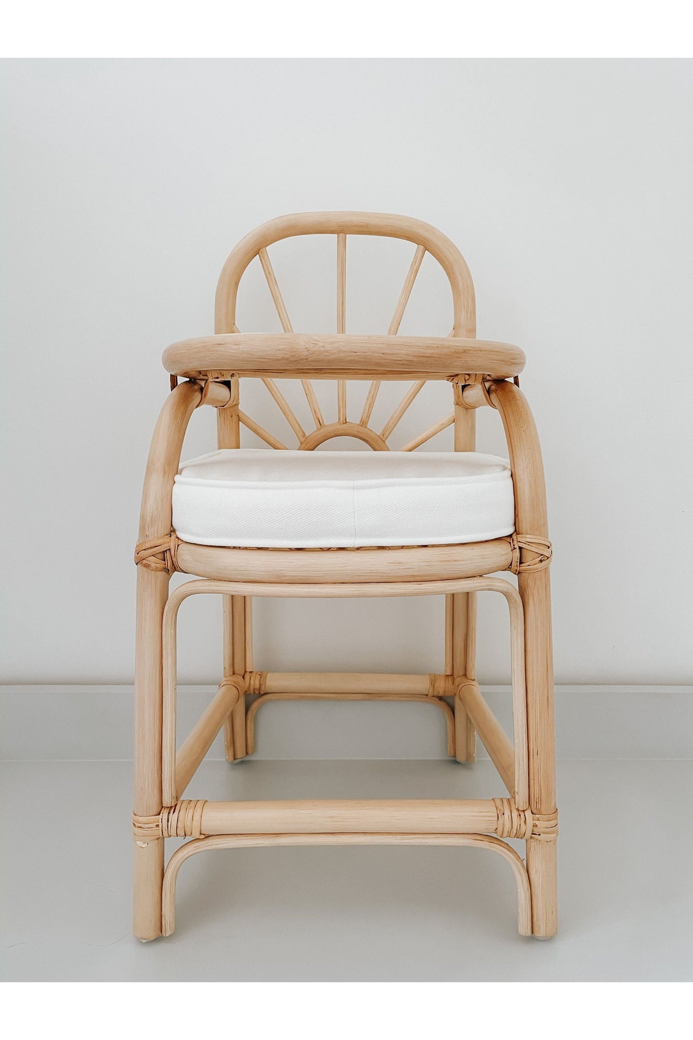 inkah rattan dolls highchair