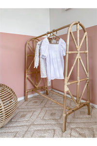 rattan clothes rack inkah