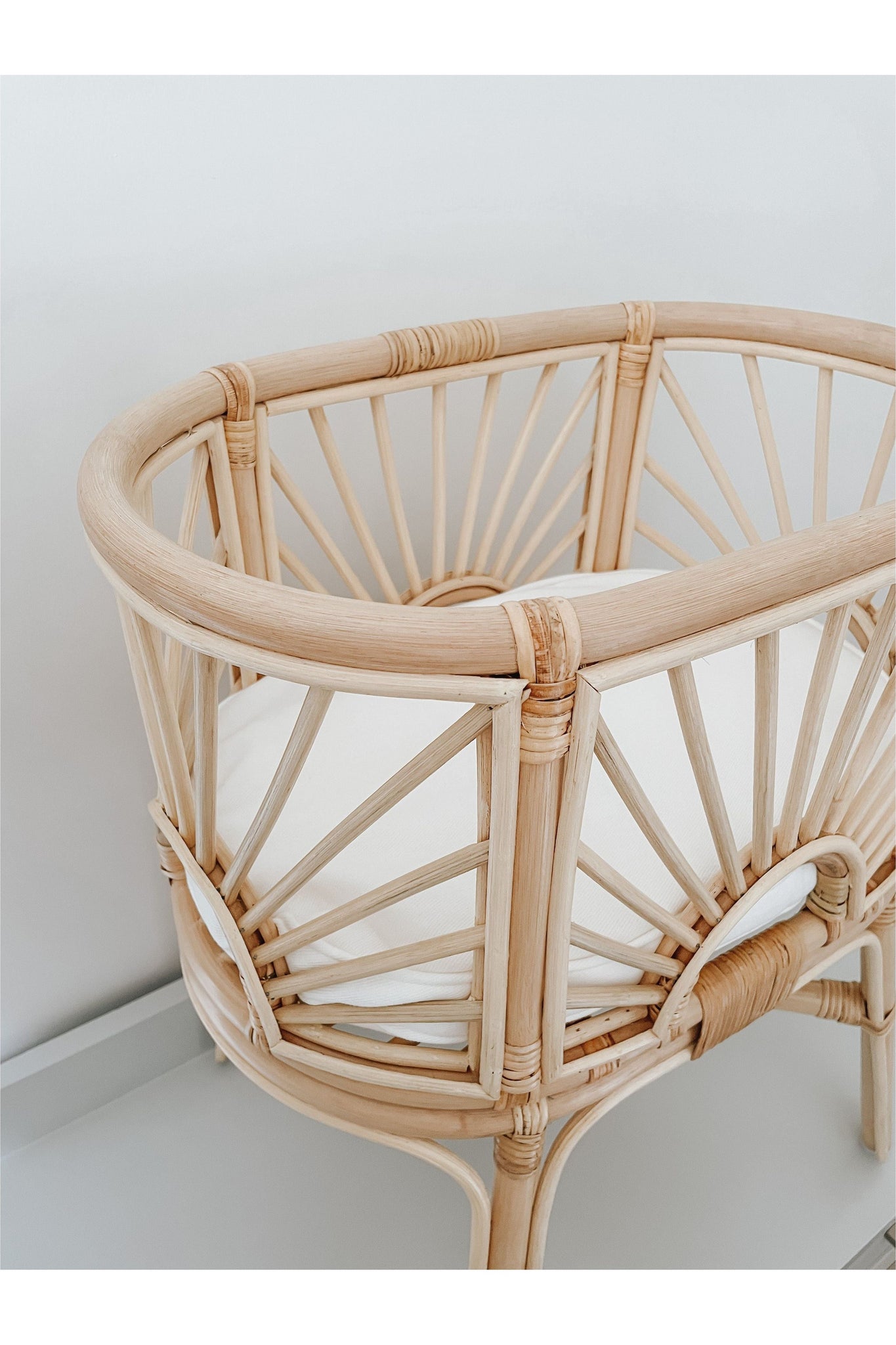 inkah rattan dolls bassinet