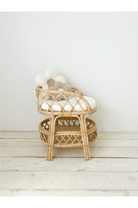 inkah rattan dolls change table