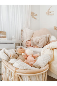 inkah rattan dolls bassinet