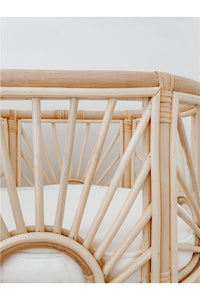 inkah rattan dolls bassinet