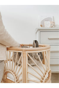 inkah rattan dolls bassinet